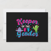 Mexicaanse Gender Onthulling Cinco de Mayo Baby sh Kaart (Voorkant)