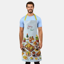 Mexicaanse gerechten schort