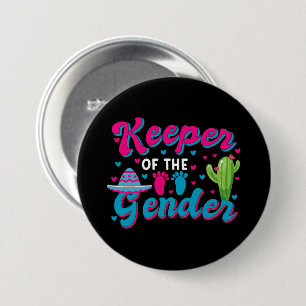 Mexicaanse geslacht onthulling Cinco de Mayo baby  Ronde Button 7,6 Cm