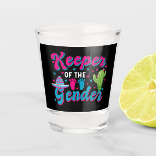 Mexicaanse geslacht onthulling Cinco de Mayo baby Shot Glas
