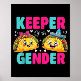 Mexicaanse geslachtsonthulling - bewaarder van de poster