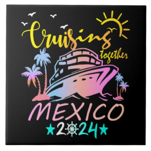 Mexicaanse gez cruise tegeltje