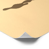 Mexicaanse gitaar strand reisposter poster (Hoek)