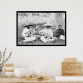 Mexicaanse gitaarspelers 1904 poster (Keuken)