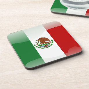 Mexicaanse glanzende vlag onderzetter