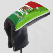 Mexicaanse golfer golfheadcover (3/4 voorkant)