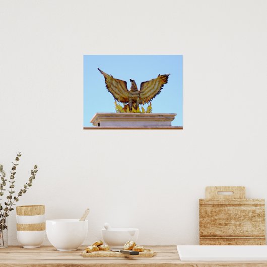 Mexicaanse gouden adelaar poster (Keuken)