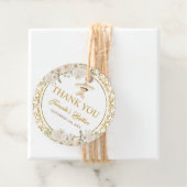 Mexicaanse Gouden Fiesta Jongensdoop Dank u Bedankjes Labels (In situ)