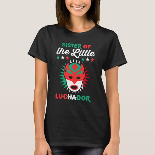 Mexicaanse grietzuster van de kleine Lu T-shirt (Voorkant)