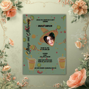 Mexicaanse groene margs & huwelijk Bachelorette fo Kaart