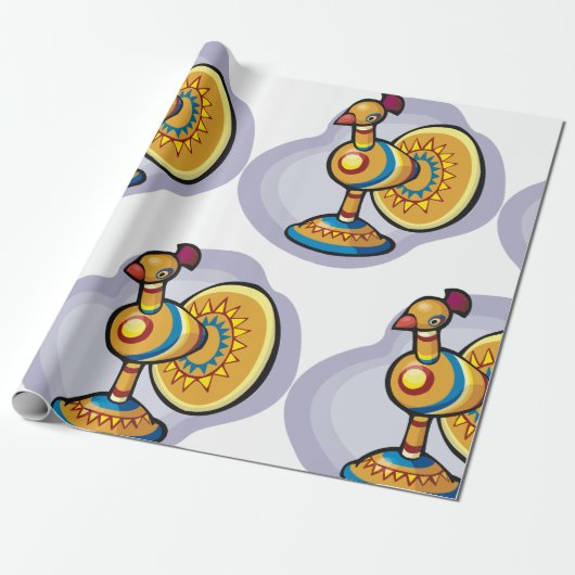 Mexicaanse haan Speelgoed Cadeaupapier (Uitgerold)