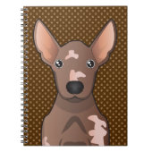 Mexicaanse haarloze hond (Xoloitzcuintle) Notitieboek (Voorkant)