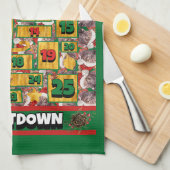 Mexicaanse hairless Counterdown Kerstmis Advent Do Theedoek (Quarter Fold)