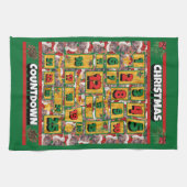 Mexicaanse hairless Counterdown Kerstmis Advent Do Theedoek (Horizontaal)