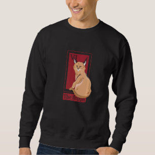 Mexicaanse halterijkat met caracale kat op de Flop Trui