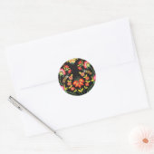Mexicaanse Handborduurbloemen envelop 20 zegels (Envelop)