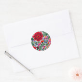 Mexicaanse Handborduurbloemen envelop 20 zegels (Envelop)