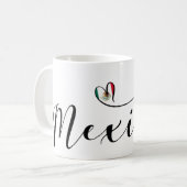 Mexicaanse hartvlag koffiemok (Voorkant links)