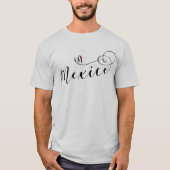 Mexicaanse hartvlag t-shirt (Voorkant)