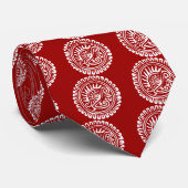 Mexicaanse hiërogliefen (Maya) Stropdas (Opgerold)