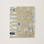 Mexicaanse Hieroglyphics uit 'Vues des Cordilliere Legpuzzel (Verticaal)