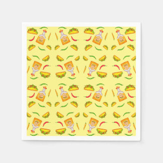 Mexicaanse hispanic eten tacos tequila servet