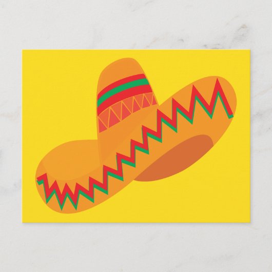 Mexicaanse Hoed Briefkaart (Voorkant)