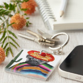 Mexicaanse hond sleutelhanger (Voorkant Rechts)