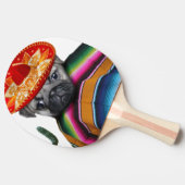 Mexicaanse hond tafeltennisbatje (Zijkant)