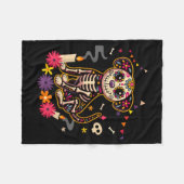 Mexicaanse Hondendag Van Het Overheidsagentschap S Fleece Deken (Voorkant (Horizontaal))