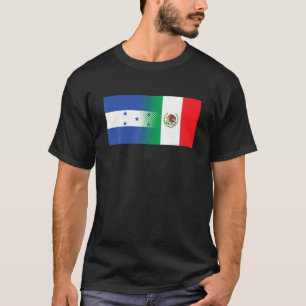 Mexicaanse Hondurese vlag Mexico Honduras T Shirt