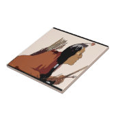 Mexicaanse Indische Tile Tegeltje (Zijkant)
