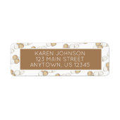 Mexicaanse Italiaanse bruiloft Koekjes Snowball Ba Etiket (Voorkant)