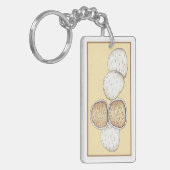 Mexicaanse Italiaanse bruiloft Koekjes Snowball Ba Sleutelhanger (Voorkant Links)