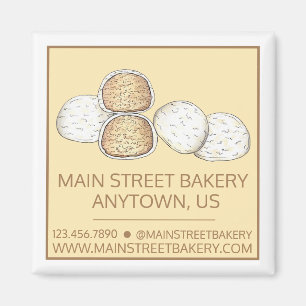 Mexicaanse Italiaanse Trouwkoekjes Sneeuwballen Ba Magneet