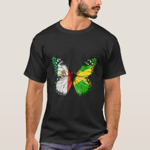 Mexicaanse Jamaicaanse vlagvlinder T-shirt