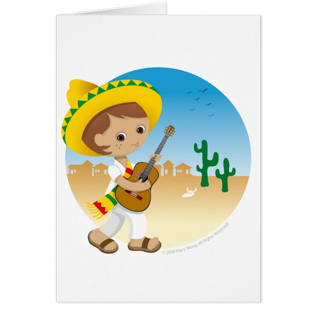 Mexicaanse jongen (Voorkant)
