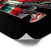 Mexicaanse Jongen Dabbing Poncho Grappig Cinco De  Poster (Hoek)
