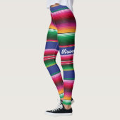 Mexicaanse JOUW NAAM Leggings Vrouwenreuzen (Links)