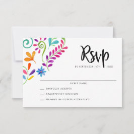 Mexicaanse Kaarten Fiesta Wedding RSVP