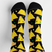 Mexicaanse kaas Quesadillas eten patroon Sokken (Top)