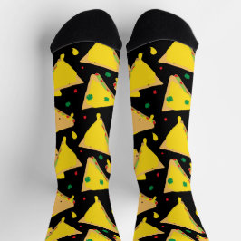 Mexicaanse kaas Quesadillas eten patroon Sokken