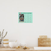 Mexicaanse kalender 2024 | Calendario México bewer Poster (Keuken)