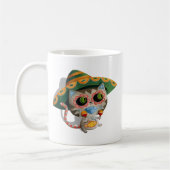 Mexicaanse kat met Sombrero Koffiemok (Links)