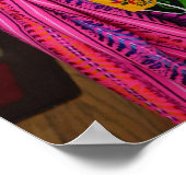 Mexicaanse katrina Sugar Skull voor Dag van de Doo Poster (Hoek)