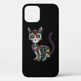 Mexicaanse kattenhalloween dag van de dood Case-Mate iPhone case