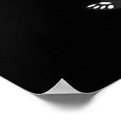 Mexicaanse kattenhalloween dag van de dood poster (Hoek)