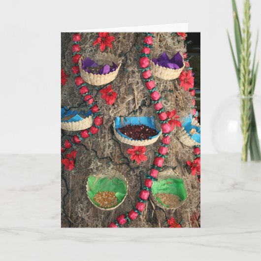 Mexicaanse kerst feestdagen kaart (Voorkant)