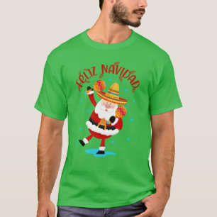 Mexicaanse Kerst Mexicaanse Kerst Taco vintage T-shirt
