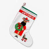 Mexicaanse Kerstman Kleine Kerstsok (Voorkant (Hangend))